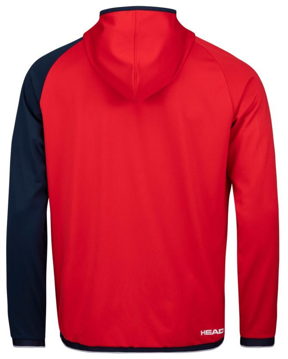Кофта для мальчика теннисная Head Power Hoodie B - red/print vision