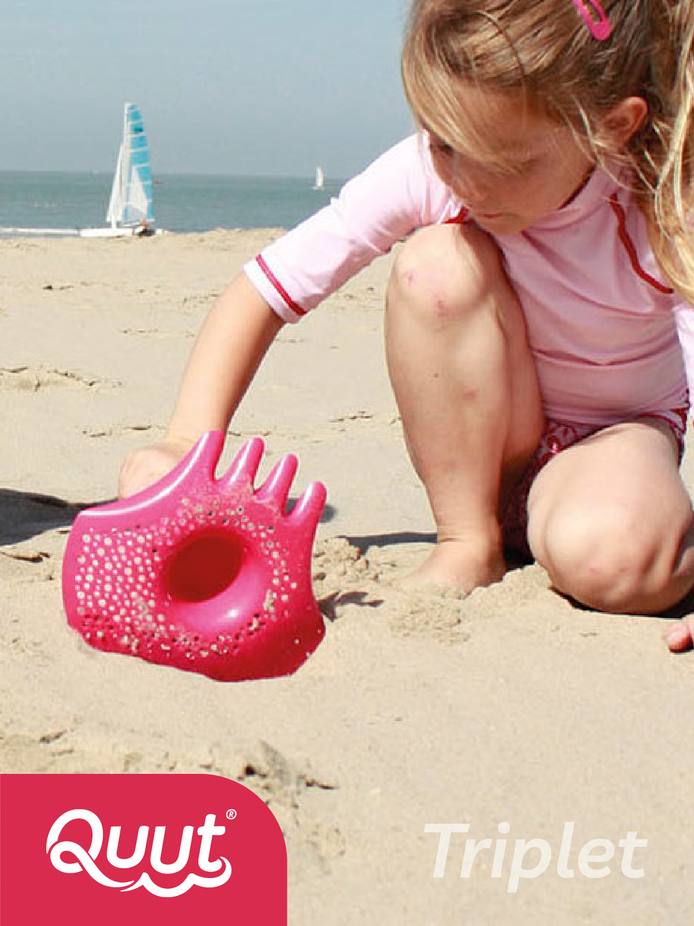 Для песка и снега Quut Triplet