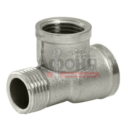 Тройник 1/2'' вн/вн/нар VRT® никель