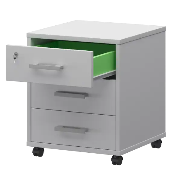 Тумба подкатная АТЛ-03 Белый 440x450x580 Арго