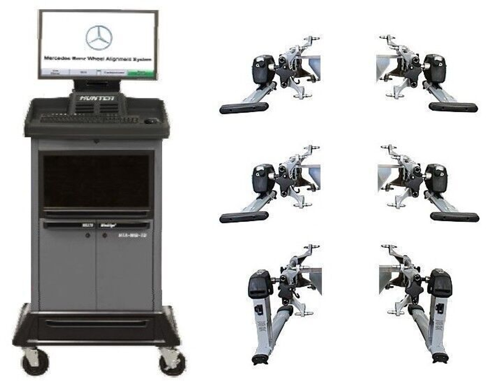 Стенд развал-схождения грузовой Hunter WA560VM/22LT-760T, MB