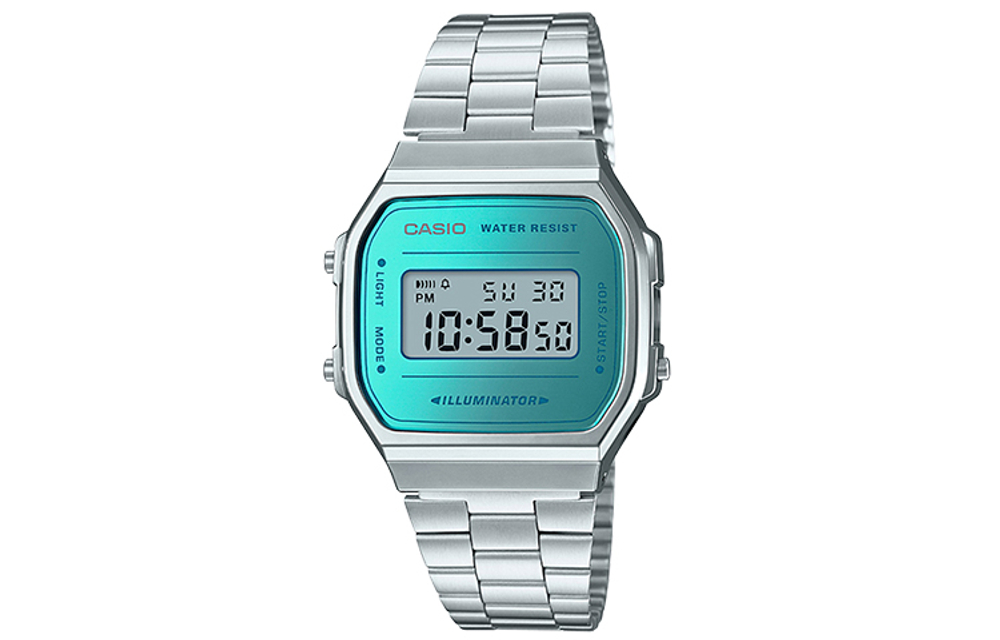 CASIO Women"s VINTAGE Series Blue Watch A168WEM-2