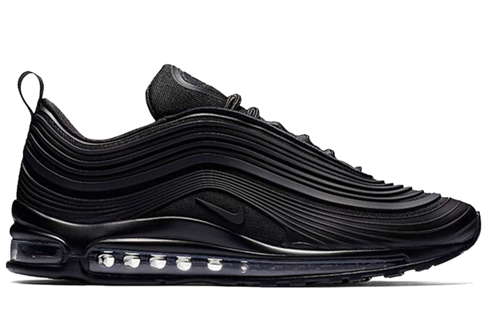 Nike Air Max 97 air cushion low-top running shoes men's black