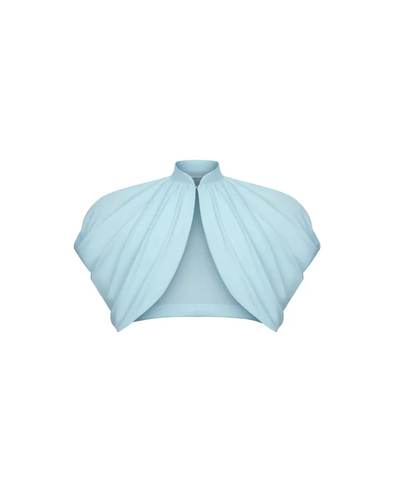 Хейзел (Hazel), накидка из голубого бифлекса