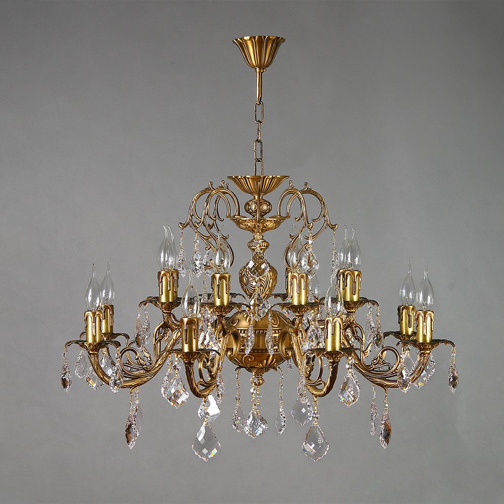 8888/8+8 AB Leaf crystal Люстра