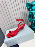 Prada Satin Sandals