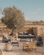 Comova Столик для улицы из зеленого алюминия 60 x 60 см