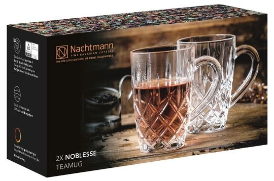 Nachtmann Noblesse Hot Beverages - Набор кружек 2 шт для чая 347 мл стекло