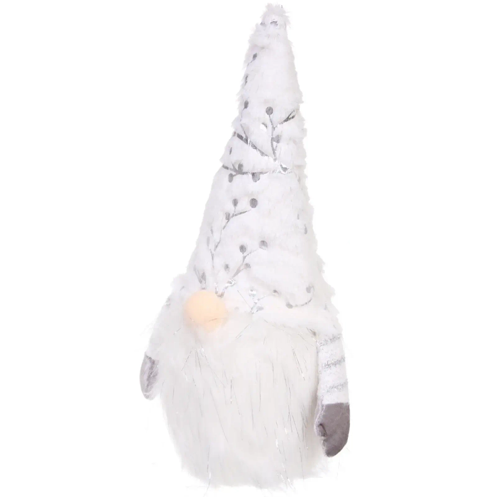 Сувенир новогодний «Лесовичок - Затейник» 41*13 см, Золото (с подсветкой)