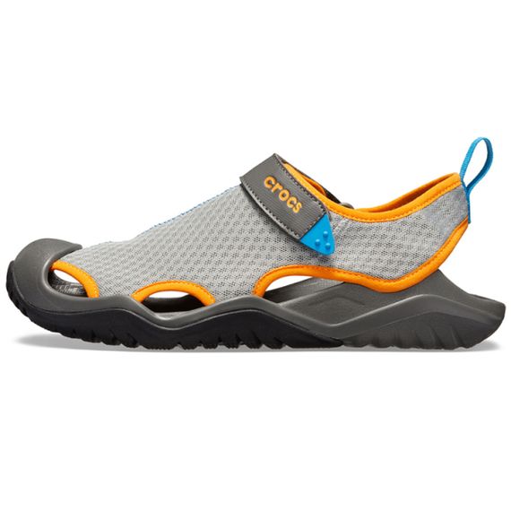 Crocs Wave 'Gray Orange Blue'