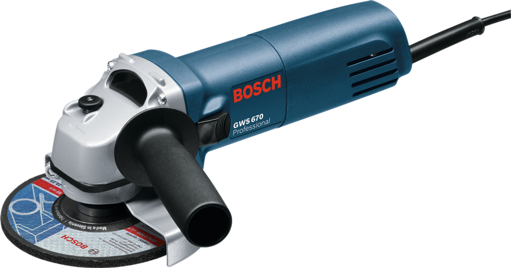 Угловая шлифмашина BOSCH GWS 670 0601375606