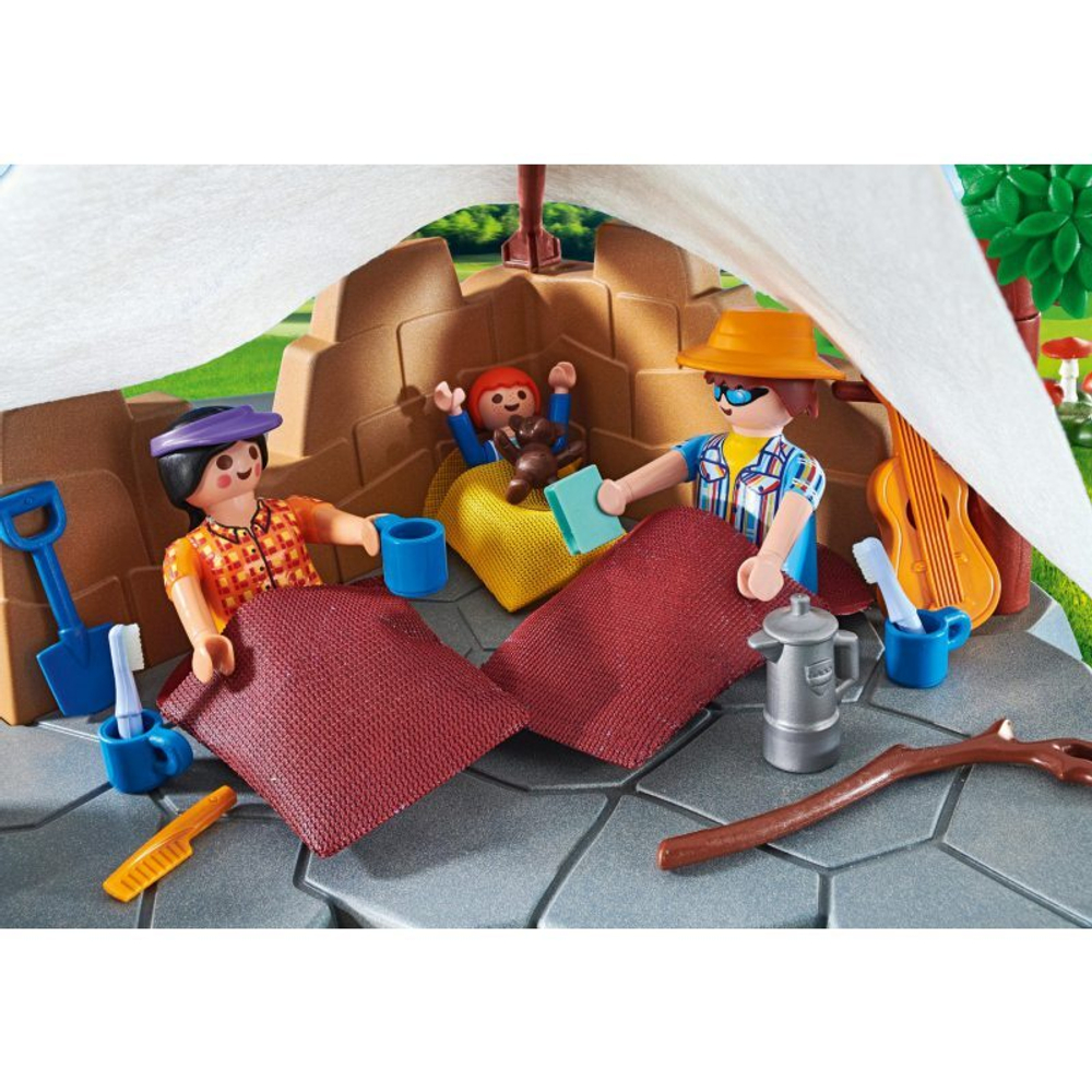 Playmobil - Семейный кемпинговый набор с палаткой 70743