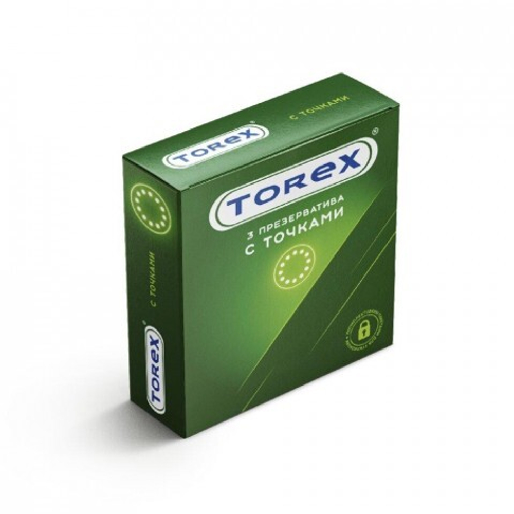 Презервативы с точками - TOREX 3 шт.