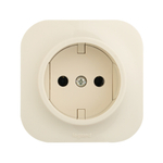 Розетка без заземления без шторок IP20 16А 250В слоновая кость Quteo Legrand