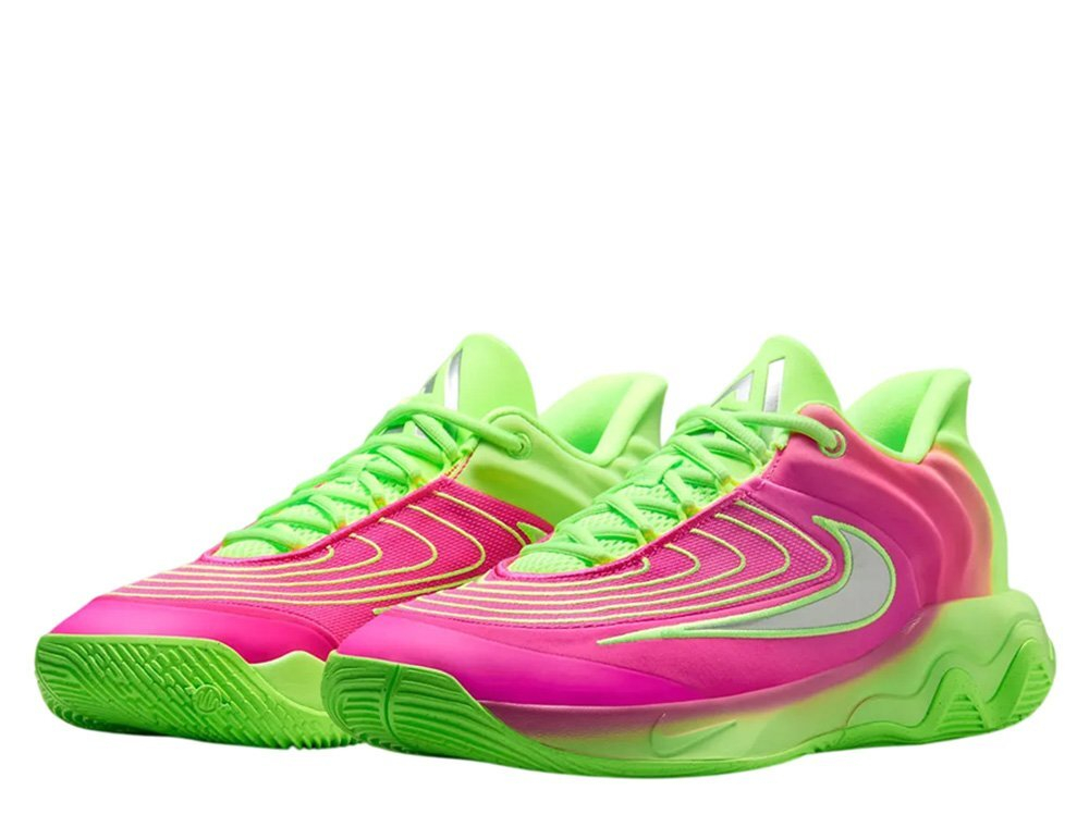 Баскетбольные кроссовки Nike Giannis Immortality 4 Pink-Green Shoes