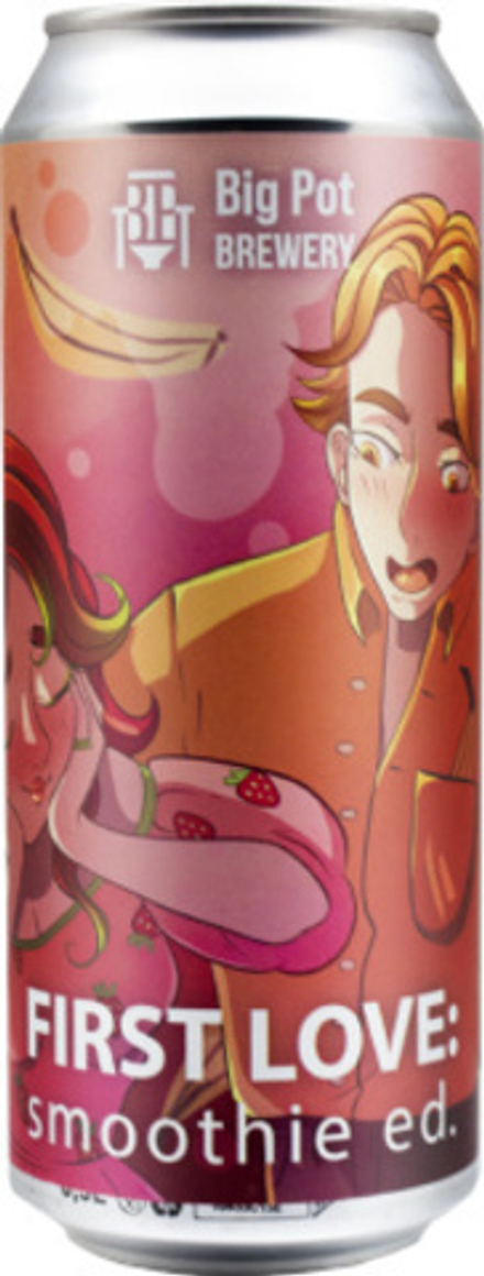 Пиво Биг Пот Фёст Лав: Смузи Эд / Big Pot First Love: Smoothie Ed 0.45 - банка