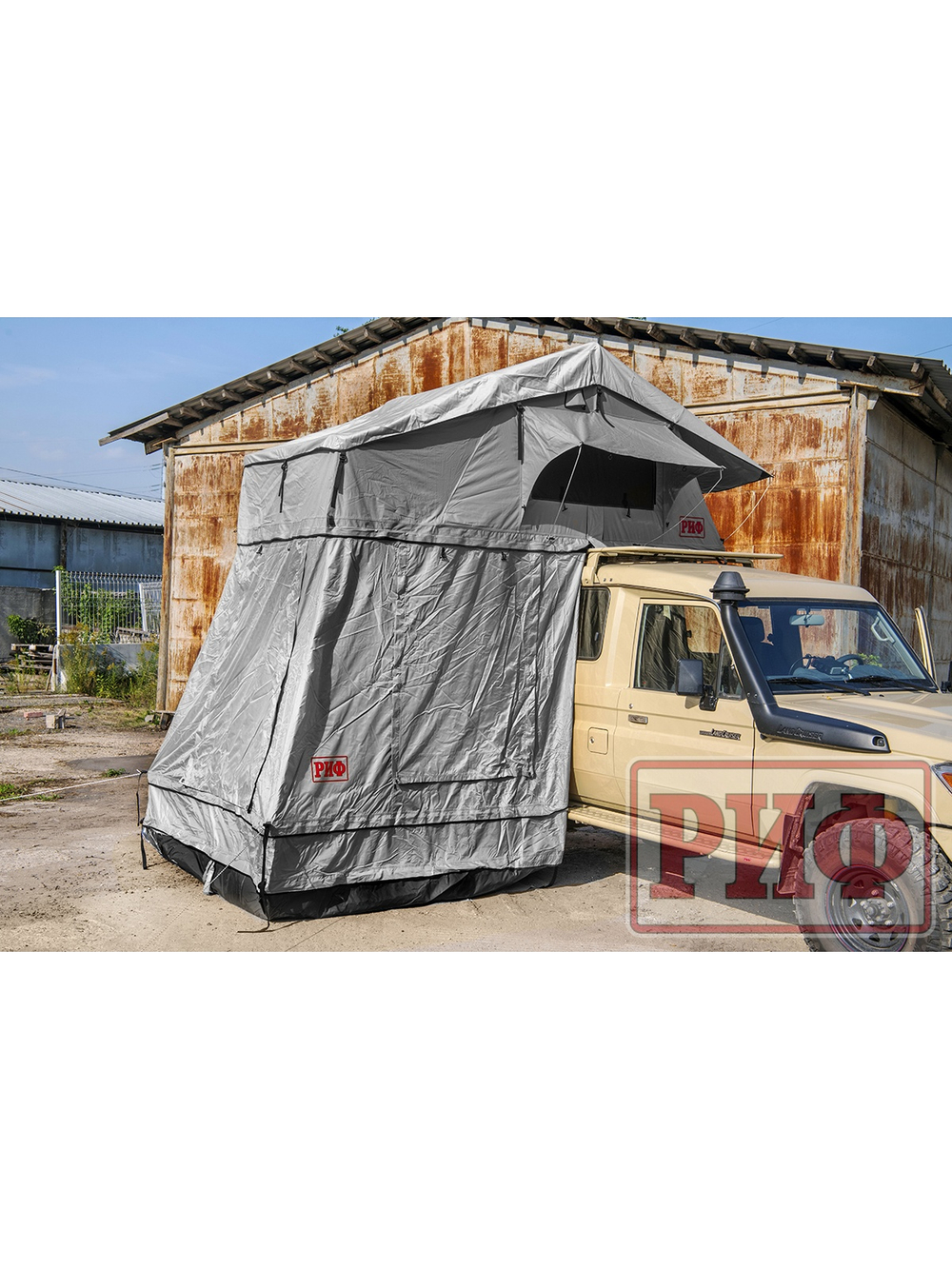 Тамбур к палатке РИФ Soft RT02-120 PRO, тент серый
