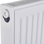 Радиатор панельный профильный ROMMER Compact тип 21 - 500x400 мм (подкл.боковое, белый)