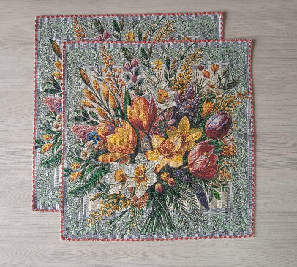 Набор декоративных сервировочных салфеток Надежда (40х40) 2шт