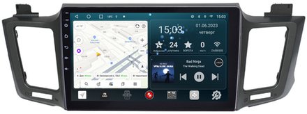 Магнитола для Toyota RAV4 XA40 2012-2019 - Redpower 017 Android 10, ТОП процессор, 6Гб+128Гб, CarPlay, SIM-слот