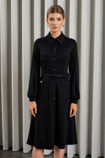 51524 Платье женское (черный)