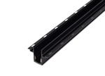 Шинопровод,  встраиваемый,  DC 48 В,  L2500xW61, 9xH46, 5мм,  черный,  без заглушек,  без провода