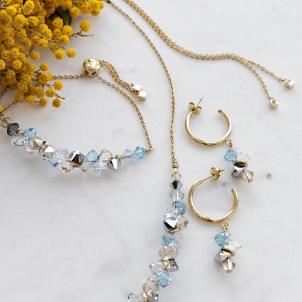 Серьги Coeur de Lion Aqua 4639/21-2000
