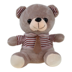 Медведь в кофте с галстуком 13х21х13см. (Hand)