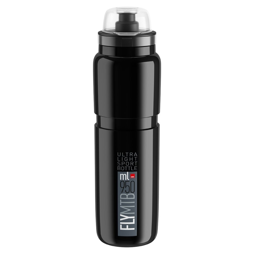Фляга Elite, 950 мл Fly MTB, черный, защитный колпачок EL0160908