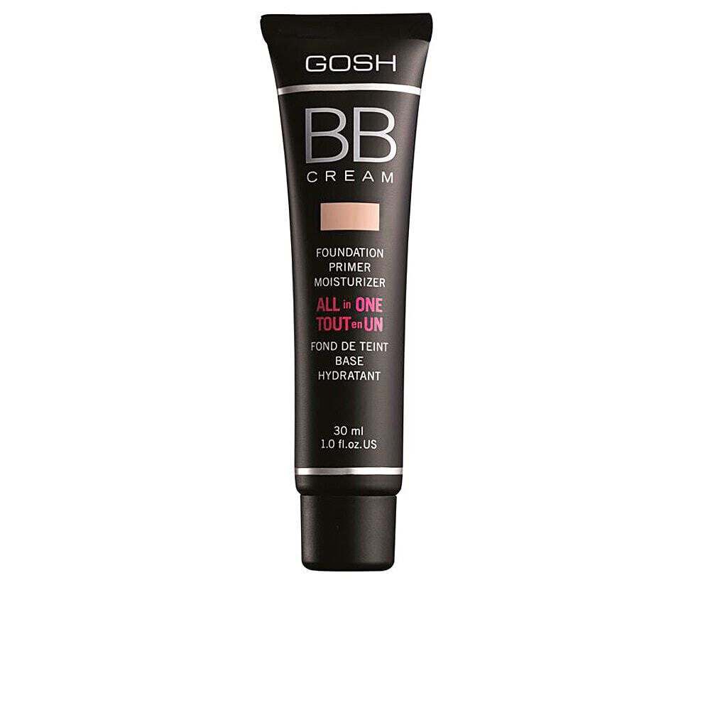 Gosh BB Cream All-In-One Увлажняющий крем, праймер и тональное средство 3-в-1 #02-beige 30 мл