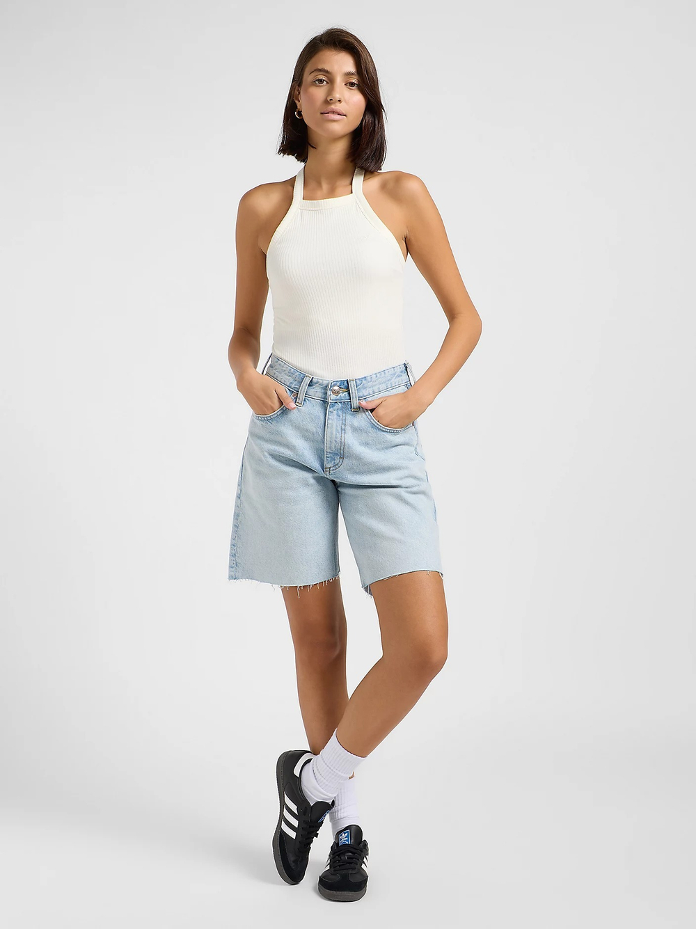Шорты джинсовые женские LEE RIDER LOOSE SHORT