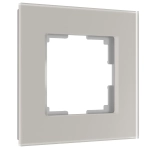 Рамка на 1 пост Senso (дымчатый, стекло soft-touch) W0013117