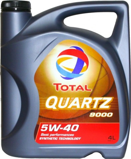 Моторное масло TOTAL Quartz 9000 5w40 4л синтетика