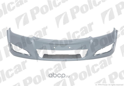 Бампер Opel Astra H перед. (Polcar)