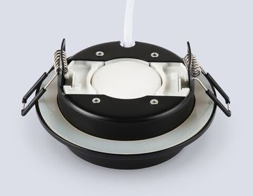 Встраиваемый светильник 1*GX53 IP44 TN6735 BK чёрный TECHNO SPOT IP Protect Ambrella