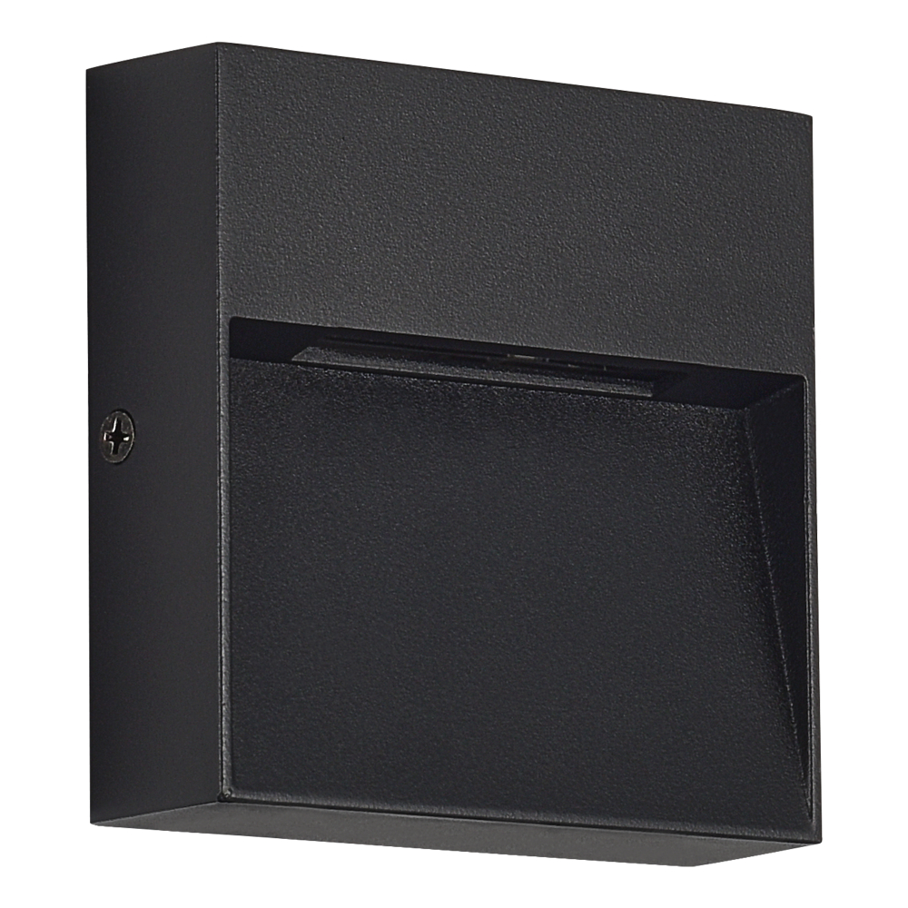 SL9537.411.14 Светильник уличный настенный ST-Luce черный/черный LED 1*1,5W 3000K LADE