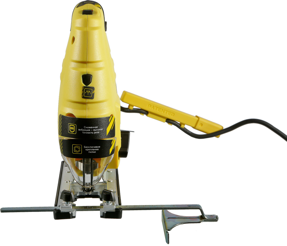 Электролобзик Hanskonner HJS0811LPE, 860 Вт желтый/черный