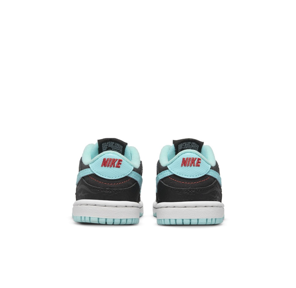 Детские кроссовки Nike Dunk Low SE 'Barber Shop - Black' DH9760-001