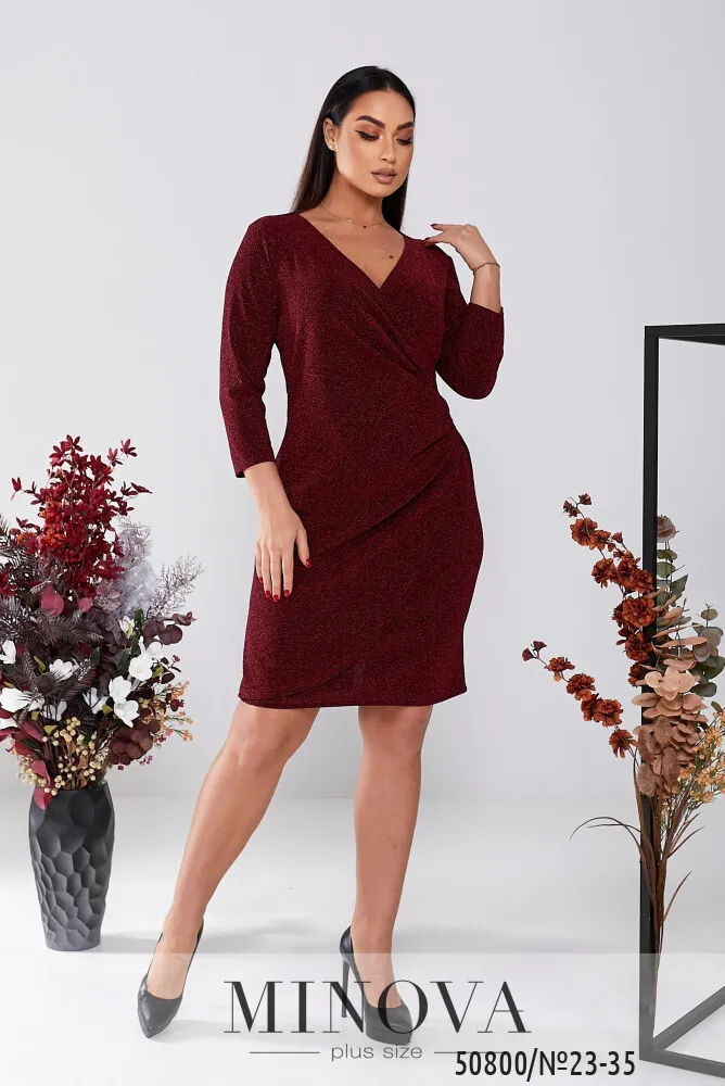 Платье 23-35-марсала Minova