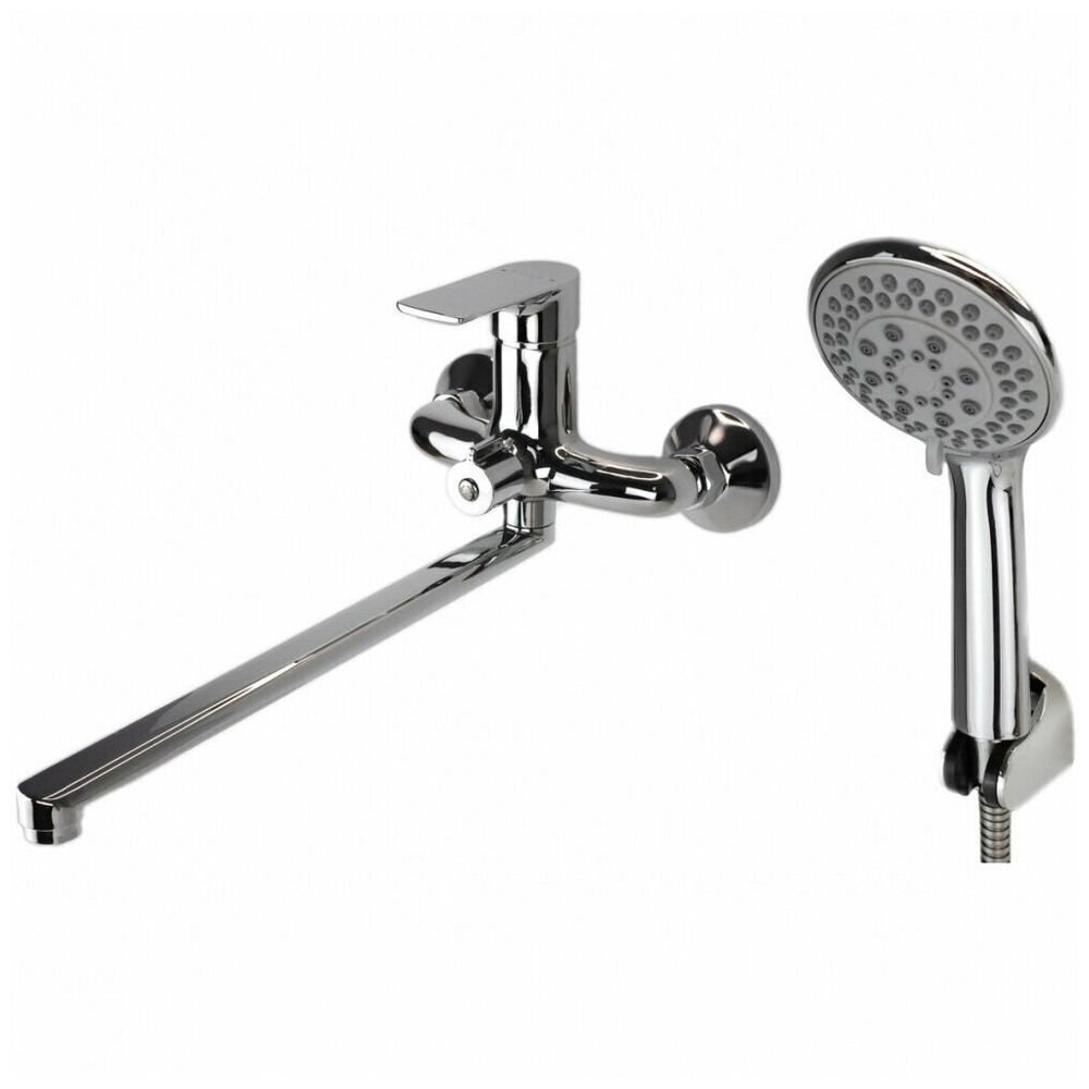 СМЕСИТЕЛЬ Д/ВАННЫ VODA SURFACE 320ММ АКСЕССУАРАМИ SF31