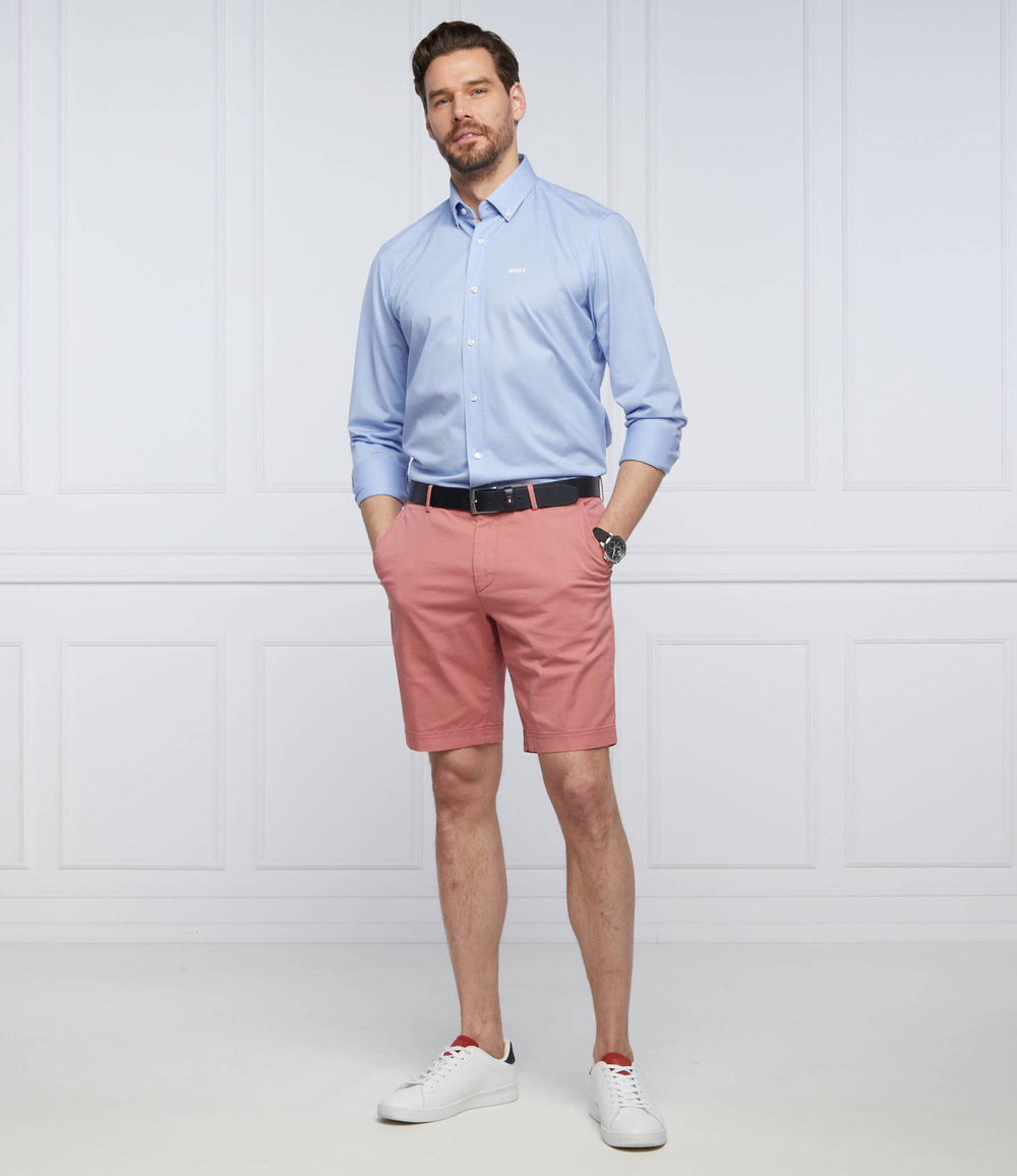 рубашка p-joe-bd-c1-222 BOSS BLACK - голубой(50469378)