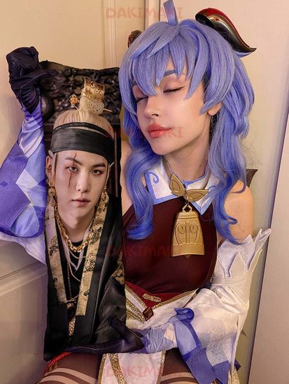 Мини дакимакура Мин Юнги Шуга (Агуст Ди) из БТС | BTS арт. M1088, 60х20 см