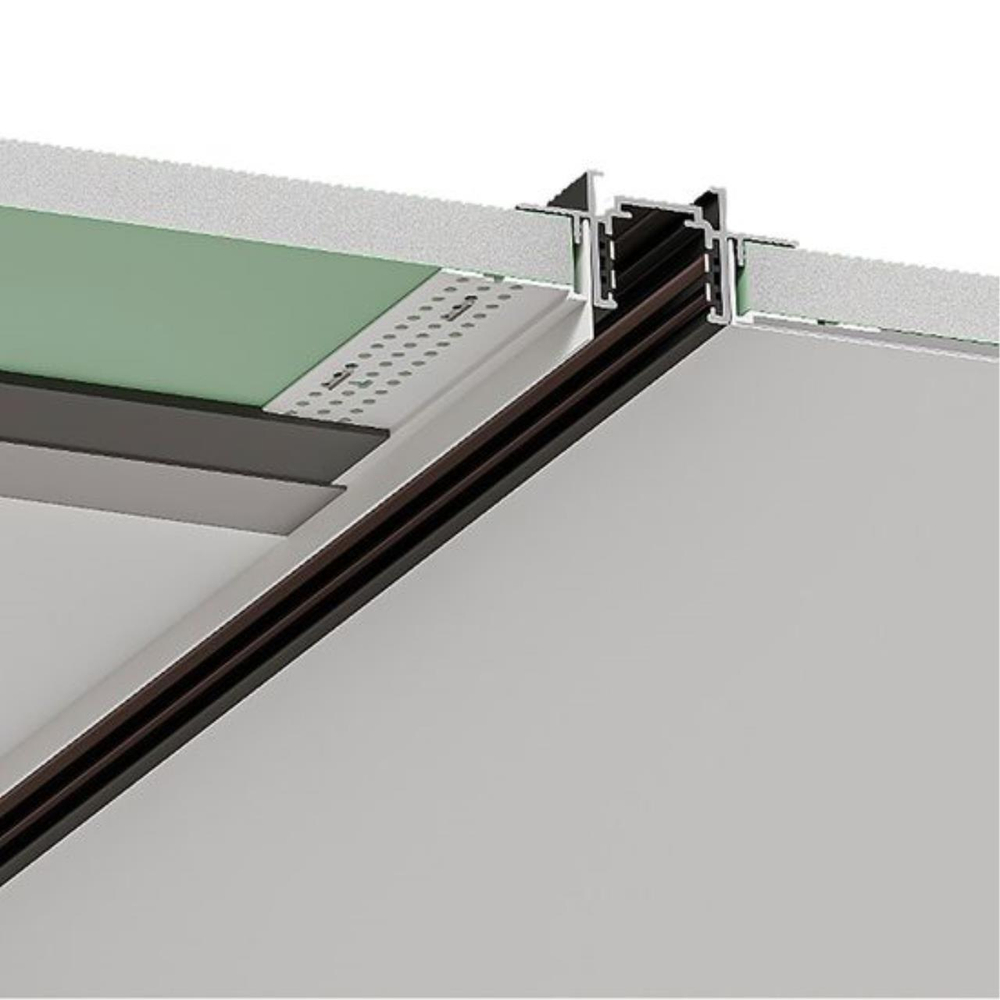 Магнитный шинопровод встраиваемый в гипсокартон Arte Lamp OPTIMA-ACCESSORIES A730206 2м