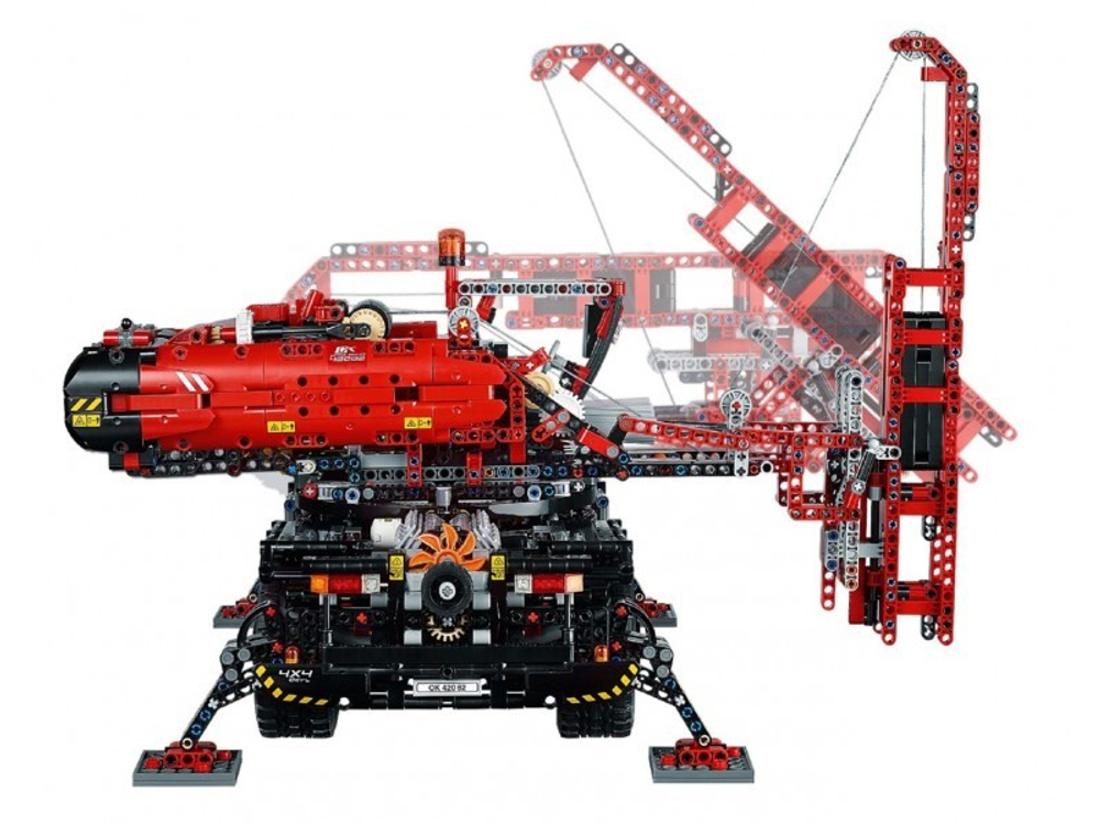 LEGO Technic: Подъёмный кран для пересечённой местности 42082 — Rough Terrain Crane — Лего Техник