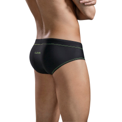 Мужские плавки черные Clever Moda MALIBU SWIMSUIT BRIEF 166511