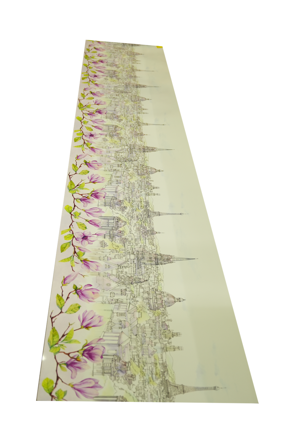 ПАНЕЛЬ ПВХ (ФАРТУК) ГОРОДСКИЕ ЗАРИСОВКИ 3000Х600Х1,3ММ