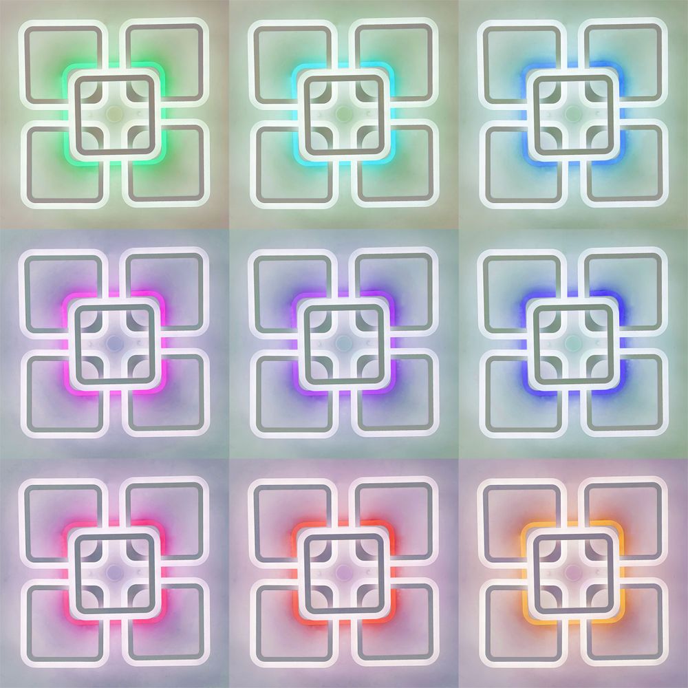 Citilux Марсель Смарт CL232A150E RGB Умная люстра Белая