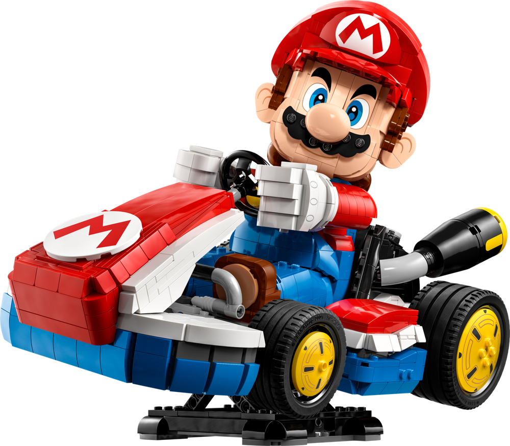 Конструктор LEGO Super Mario 72037 Марио и стандартный карт | LEGO Super Mario Mario Kart 1972 детали | 18+