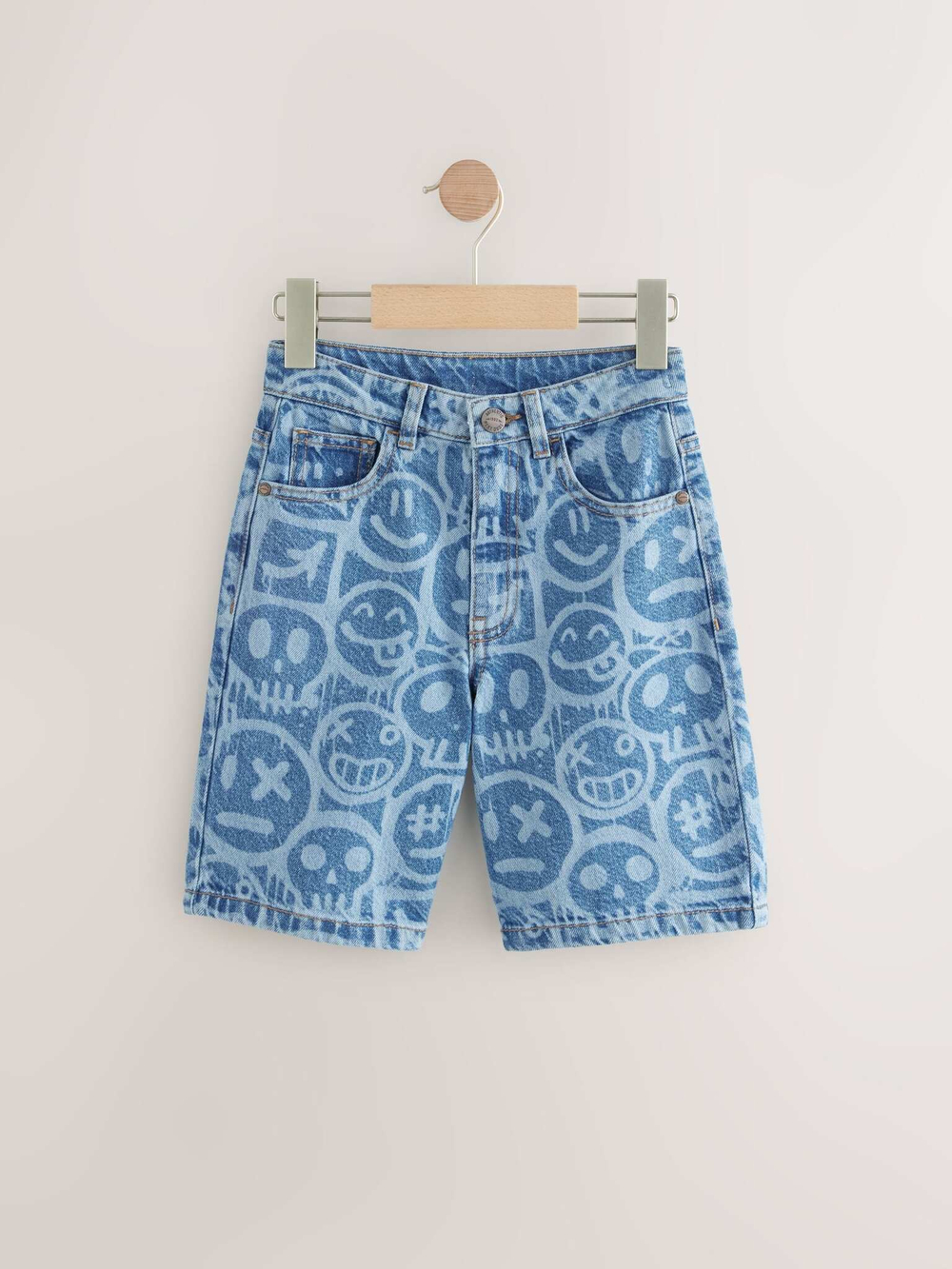 Шорты джинсовые для мальчика Next AC5-648, Синий