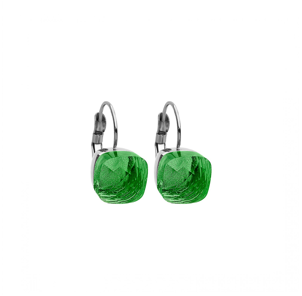 Серьги Qudo Firenze peridot 304156 G/S